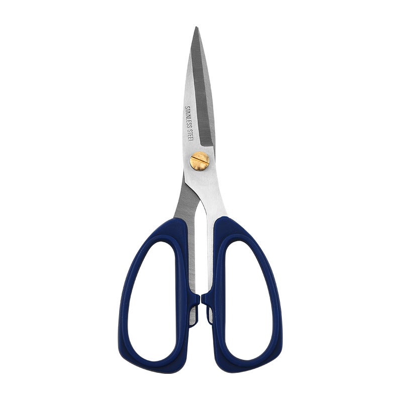 Stainless Steel Kitchen Scissors, Household Chicken Bone Scissors, Barbecue Scissors, Fish Bone Scissors, Multi-Functional Powerful Office Handmade Tailor Scissors - Image 1